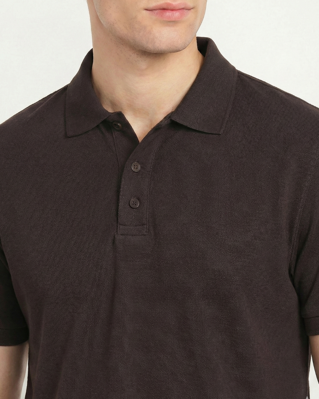 Brown Polo T-Shirt