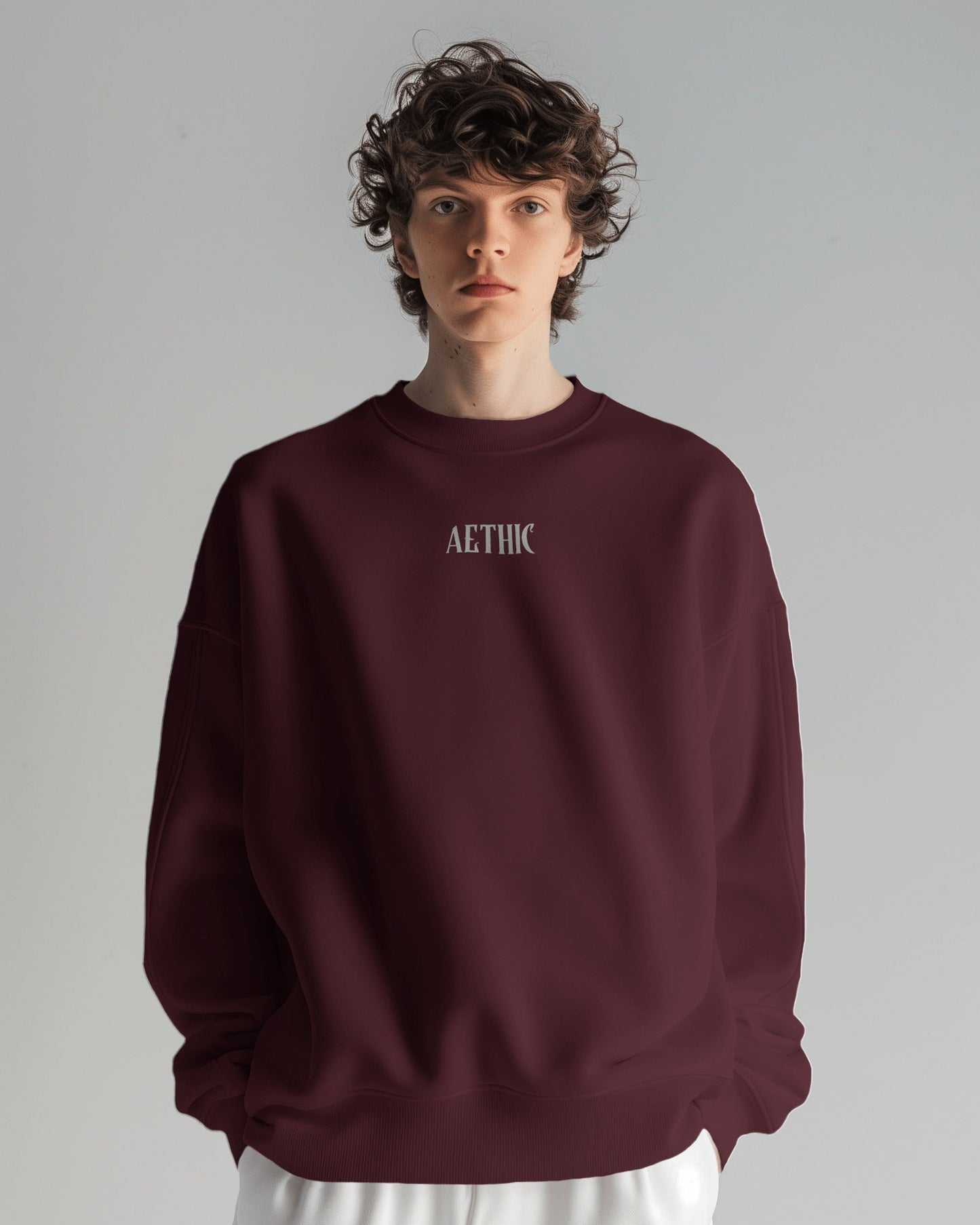 Guardians of the Galaxy unisex oversized sweatshirt in maroon with bold back graphic – Aethic Apparels