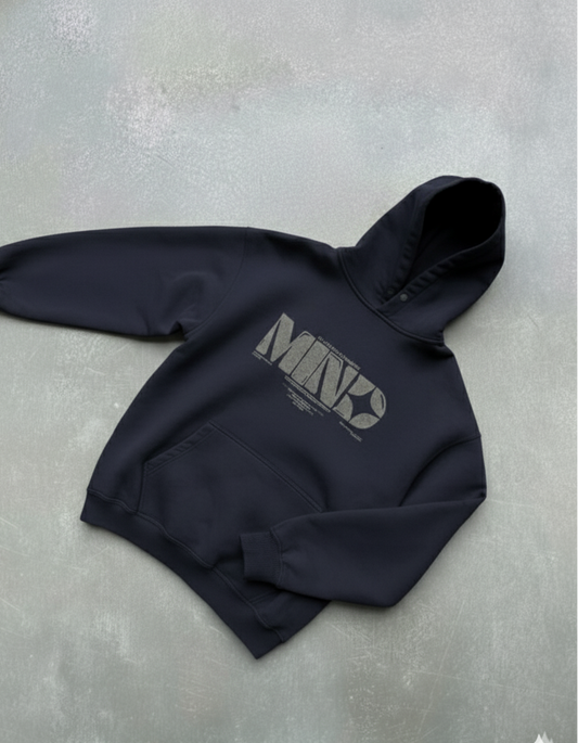 Minimal Bold Graphic Hoodie | Aethic Apparels