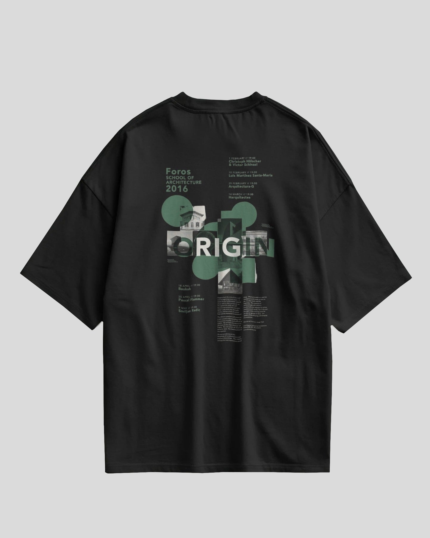 Relaxed Fit Typography Graphic T-Shirt – Aethic Apparels