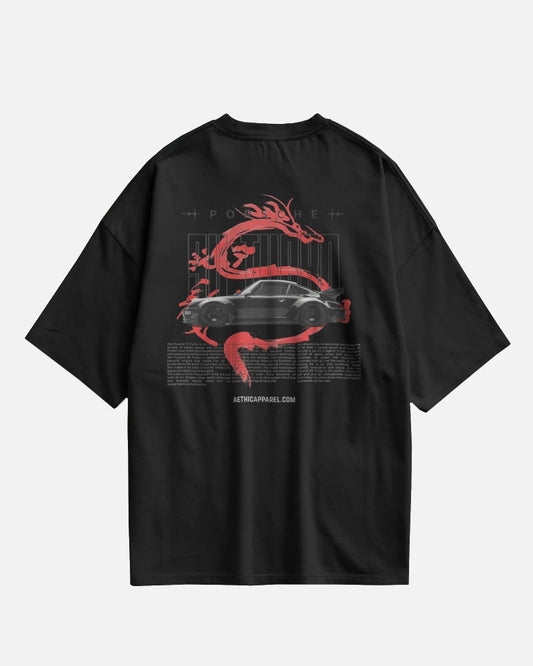 Porsche Relaxed Fit Graphic T-Shirt – Aethic Apparels