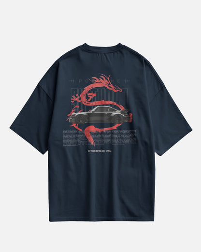 Porsche Relaxed Fit Graphic T-Shirt – Aethic Apparels