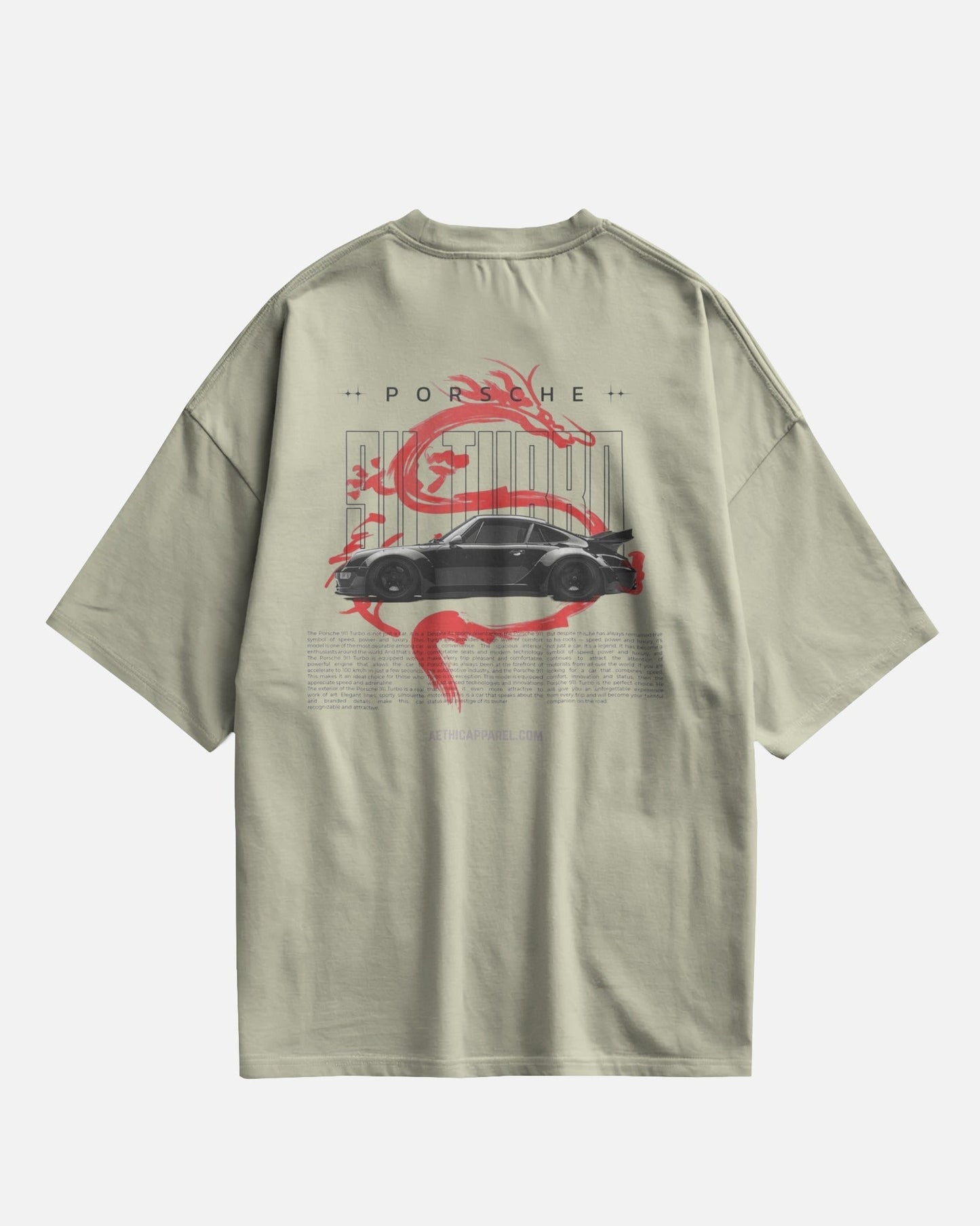 Porsche Relaxed Fit Graphic T-Shirt – Aethic Apparels