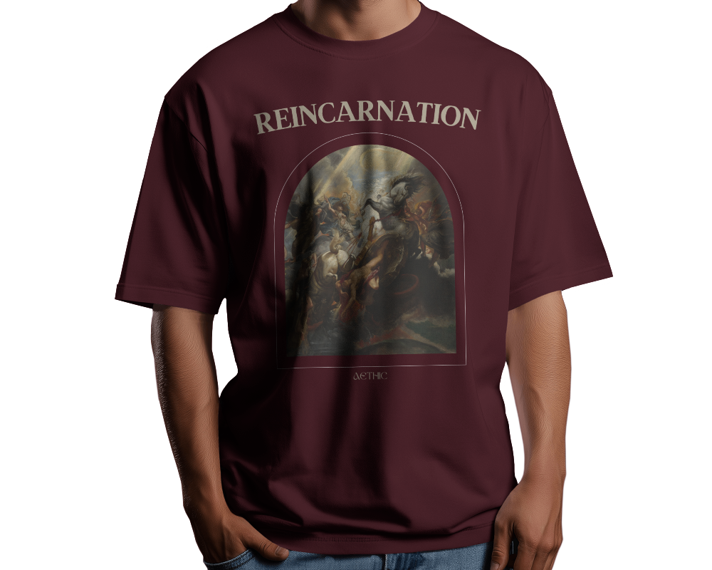 Graphic Relaxed Fit T shirt - Aethic Apparels