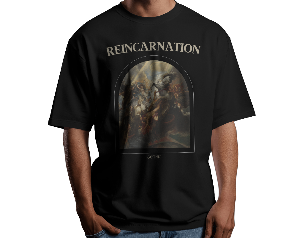 Graphic Relaxed Fit T shirt - Aethic Apparels