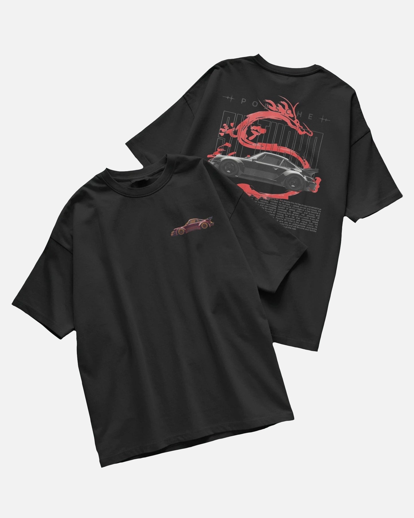 Porsche Relaxed Fit Graphic T-Shirt – Aethic Apparels