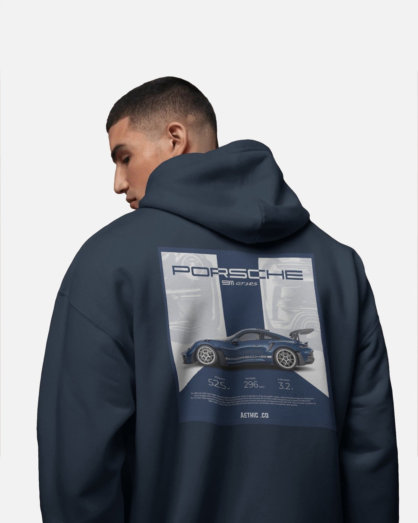 Porsche 911 GT3 RS Graphic Hoodie | Aethic Apparels